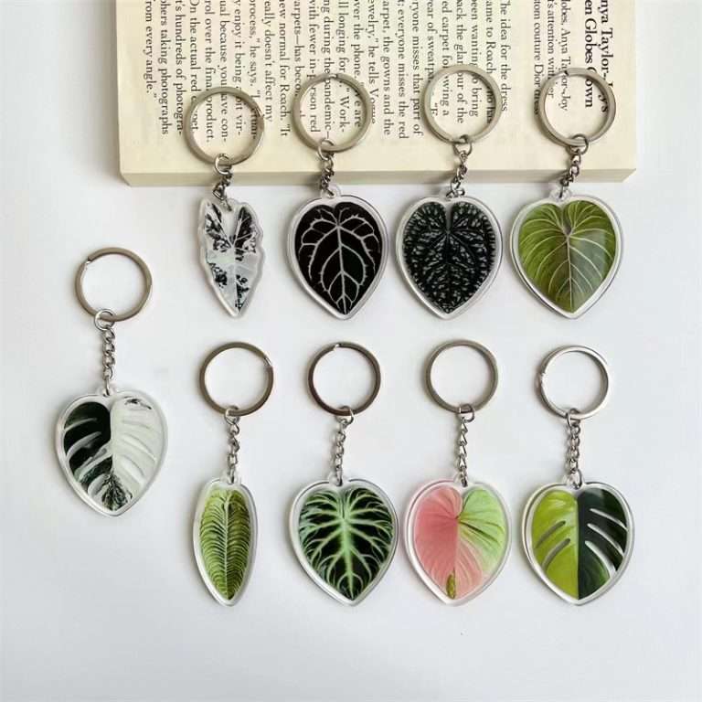 What materials can you use to make keychains