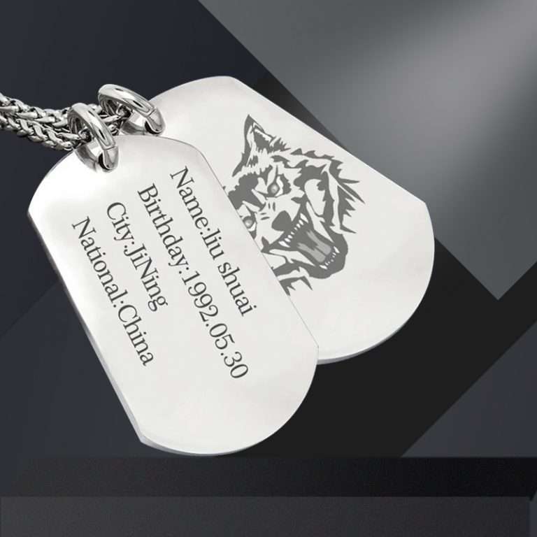 army dog tags