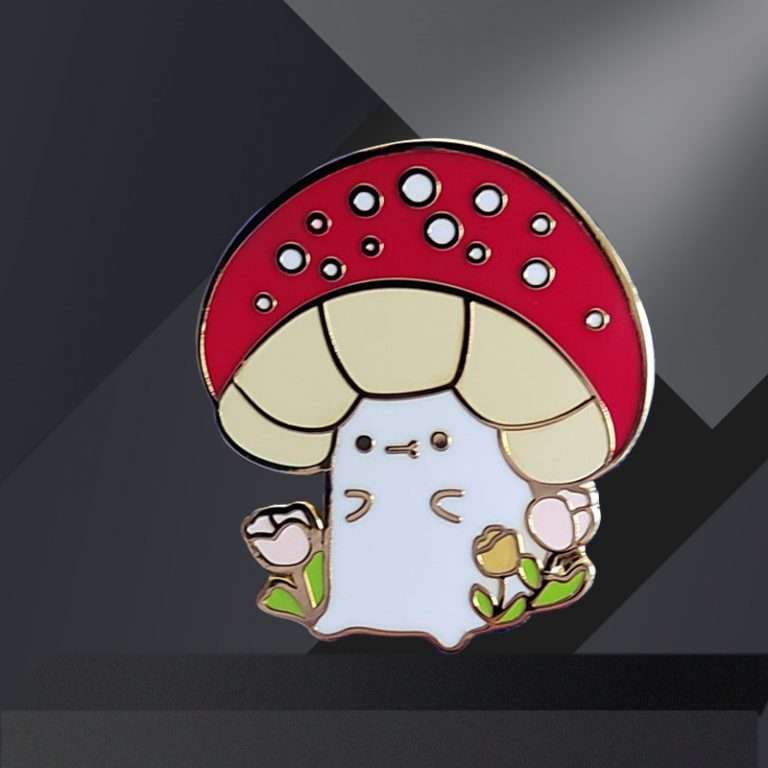 cute mushroom pins